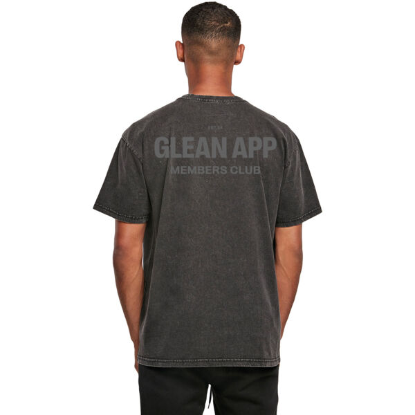 Glean Way - Acid Washed Heavy Oversized Tee Thumbnail